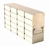 Tenak&trade;&nbsp;Eco AluRack Freezer Boxes, 50mmH Holds: 25 boxes 