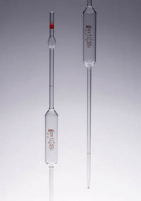 MBL&trade; Glaspipetten mit zwei Markierungen, Klasse AS Fassungsvermögen:2 ml 