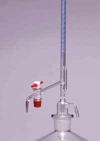 Borosilicate Glass Automatic Burette Capacidad: 10 ml; graduaciones: 0.02mL 