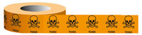 Hazard Symbol CHIP Regulations Hazard TOXIC SYMBOLSelf-adhesive Vinyl Orange/black 056x056  