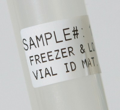 Brady&trade;&nbsp;Nylon Thermal Transfer Printer Labels Shape: Circle; Color: White; Diameter: 12.7mm products