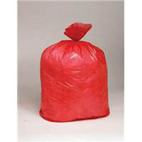 Refuse Sack Red Recycled Plastic 45.7 x 73.6 x 96.5cm  