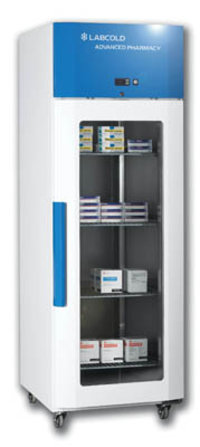 Labcold&trade;&nbsp;Advanced Pharmacy Refrigerators Capacity: 571L; Model: RPFG21042; Shelves: 4; Door: Glass 