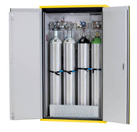 Type G90 gas cylinder cabinet,tall cabinet with wing door(s),model line G-LINE,WxDxH1198x615x2050  