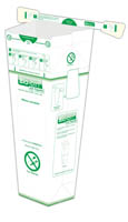 Econix&trade;&nbsp;Récipients pour papier non tranchant Bio-bins&trade; Capacité :6 L ; Hauteur :380mm 