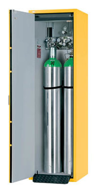 Type G30 gas cylinder cabinet,tall cabinet with wing door(s),left hinged G-LINE,WxDxH 598x616x2050  