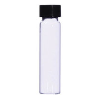 Fisherbrand&trade;&nbsp;Glass Screw Neck Specimen Bottles Style: Tall-form; Capacity: 10.5mL; Height: 67mm; Diameter: 17mm 