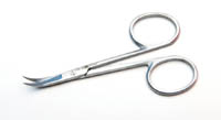 Mini Dissecting Scissors 8.5cm sharp curved  