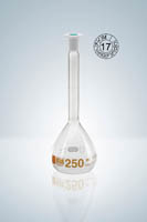 Hirschmann&trade;&nbsp;Class A Volumetric Flasks with Poly Stopper Capacity: 20mL; Socket Joint: 12/21 NS Standard Ground 
