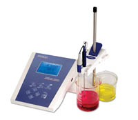 Jenway&trade;&nbsp;Medidor de pH/temperatura con electrodo de pH combinado de vidrio 3520  