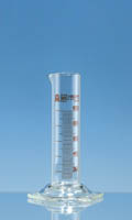 BRAND&trade;&nbsp;Silberbrand&trade; ETERNA Class B Borosillicate Glass Low Form Measuring Cylinder Capacity: 250mL 