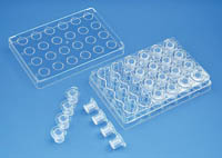 BRAND&trade;&nbsp;BRAND<i>plates</i>&trade; Microplate Insert System With Smooth-walled Insert Strips PC membrane; Pore size: 3&mu;m 