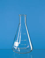 BRAND&trade;&nbsp;Narrow Neck Glass Erlenmeyer Flasks Capacidad: 300 ml 