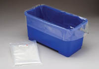 Micronova&trade;&nbsp;LDPE/Nylon Blend Liner for Buckets Dimensions: 60.9 x 60.9cm (24 x 24 in.) 