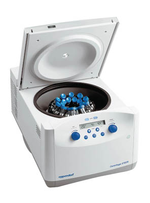 Eppendorf&trade;&nbsp;Centrifuge 5702/5702 R/5702 RH Model: Centrifuge 5702 R (EU-IVD), rotary knobs; Includes: with Rotor A-4-38 incl. adapters for 15/50 mL conical tubes, 2 sets of 2 adapters; Refrigerated: yes; Electrical Requirements: 230V/50–60Hz (EU); Eppendorf&trade;&nbsp;Centrifuge 5702/5702 R/5702 RH