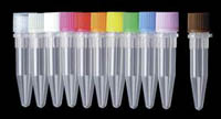 Axygen&trade;&nbsp;1.5 mL Conical Screw Cap Tubes Color: Red; Nonsterile 