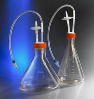 Corning&trade;&nbsp;Closed Systems Erlenmeyer Flasks 1 L; 3/8 in.; 12 in.; Flat 