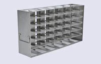 Thermo Scientific&trade;&nbsp;Racks sur tiroir coulissant pour tubes (congélateurs 5 portes intérieures) Rack de microplaques à accès latéral, contient 44 plaques, pour les modèles de 13 pieds cubes 