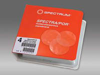 Spectrum Labs&trade;&nbsp;Spectra/Por 4 Dialysemembranscheiben, 12&ndash;14kD MWCO 47 mm Durchmesser 