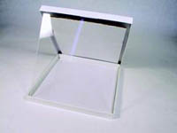 X2 Glass plate low fluorescence for SE600 180mm x  