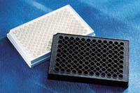 Corning&trade;&nbsp;96-Well, Cell Culture-Treated, Flat-Bottom Microplate Tissue Culture treated; White; Flat well; Sterile 