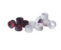 Thermo Scientific&trade;&nbsp;National Open-Top Caps without Septum for 4mL Screw Thread Vials Red; Polypropylene 