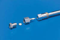 Thermo Scientific&trade;&nbsp;Componentes del sistema de filtros Unifilter de conexión directa 0,5 &mu;m; con anillo; para 4/4,6 mm de diámetro interno; por unidad 
