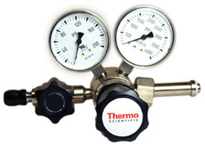 Thermo Scientific&trade;&nbsp;High Purity Two Stage Brass Gas Regulators Delivery Range 0-200psig; CGA 350 with Triple Filter Thermo Scientific&trade;&nbsp;High Purity Two Stage Brass Gas Regulators