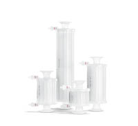 Sartorius&trade;&nbsp;Sartopore&trade; 2 MidiCaps Polypropylene Housing Polyethersulfone Membrane Filter Capsules Length: 115mm; Filtration Rate: 0.05m&superscript_2;; Outlet Style: 1.5 in. Tri-Clamp; Pore Size: 0.1&mu;m 
