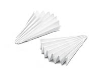 Sartorius&trade;&nbsp;Grade 470 Folded Filter Cellulose and Diatomaceous Earth Filter Papers Dia.: 125mm 