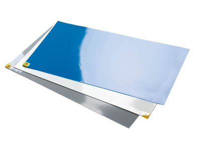 Texwipe&trade;&nbsp;IdealMat&trade; Contamination Control Mats - 60 Layer Clear film with white bottom; 60 layer; 24 x 45 in. Texwipe&trade;&nbsp;IdealMat&trade; Contamination Control Mats - 60 Layer