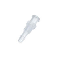 Masterflex&trade;&nbsp;Polypropylene Female Luer Bulkhead Fitting Compatible con tubos: Rosca UNF de 0,25-28 para manguera dentada de 1,58 mm (1/16 pulgadas) 