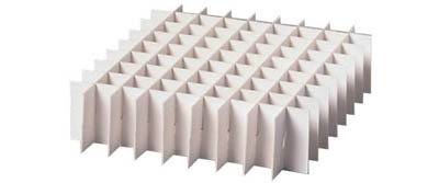 Ratiolab&trade;&nbsp;Gittereinsätze 136 x 136 mm für Kryo-Boxen 5 x 5; 65 mm Produkte